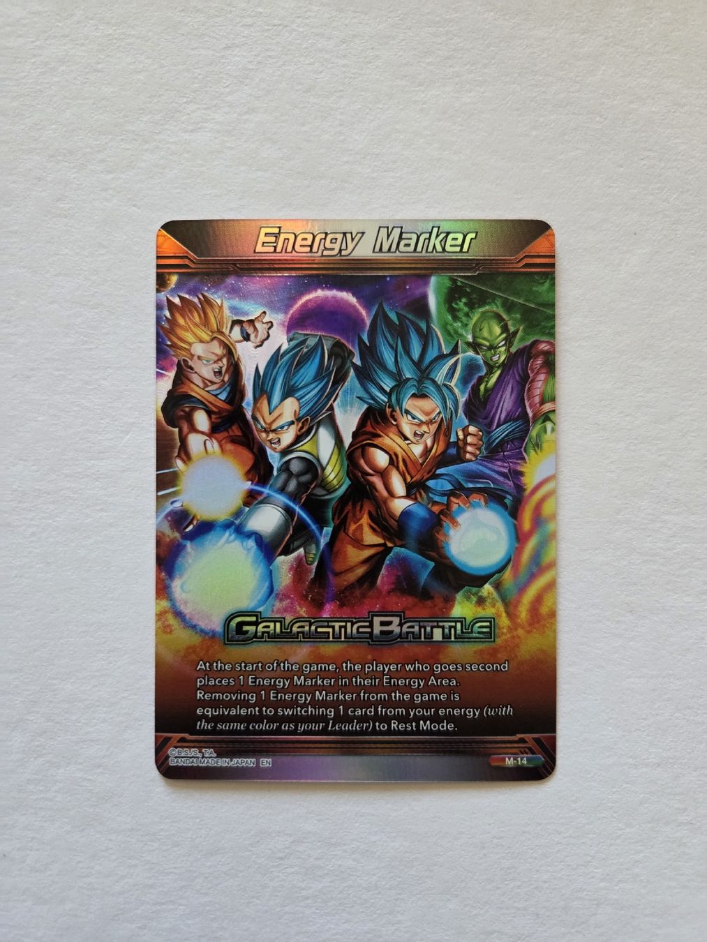 Bandai Carte collezionabili: Energy Marker Galactic Battle  – Nuovo (secondo la descrizione) da Stachen venduto da Gon_Soku 1