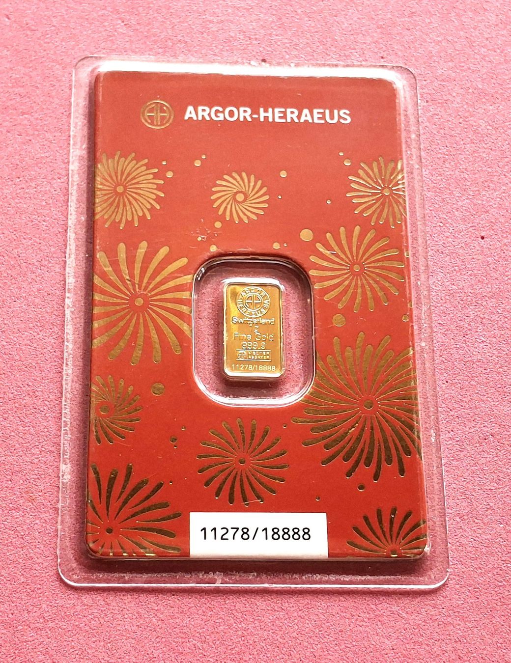 Metalli preziosi: ARGOR - SNAKE - 1 GRAMM - N° 11.278 – Nuovo e nell'imballaggio originale da Boniswil venduto da dpd4coins