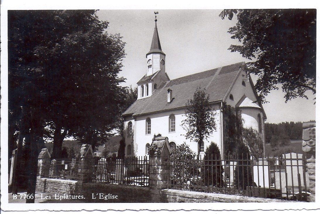 Ansichtskarten: LES EPLATURES, le temple – Neu (gemäss Beschreibung) aus Les Verrières von Scampi0