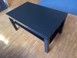 Couchtisch, schwarzbraun, 90 x 55 cm (Lack Ikea)