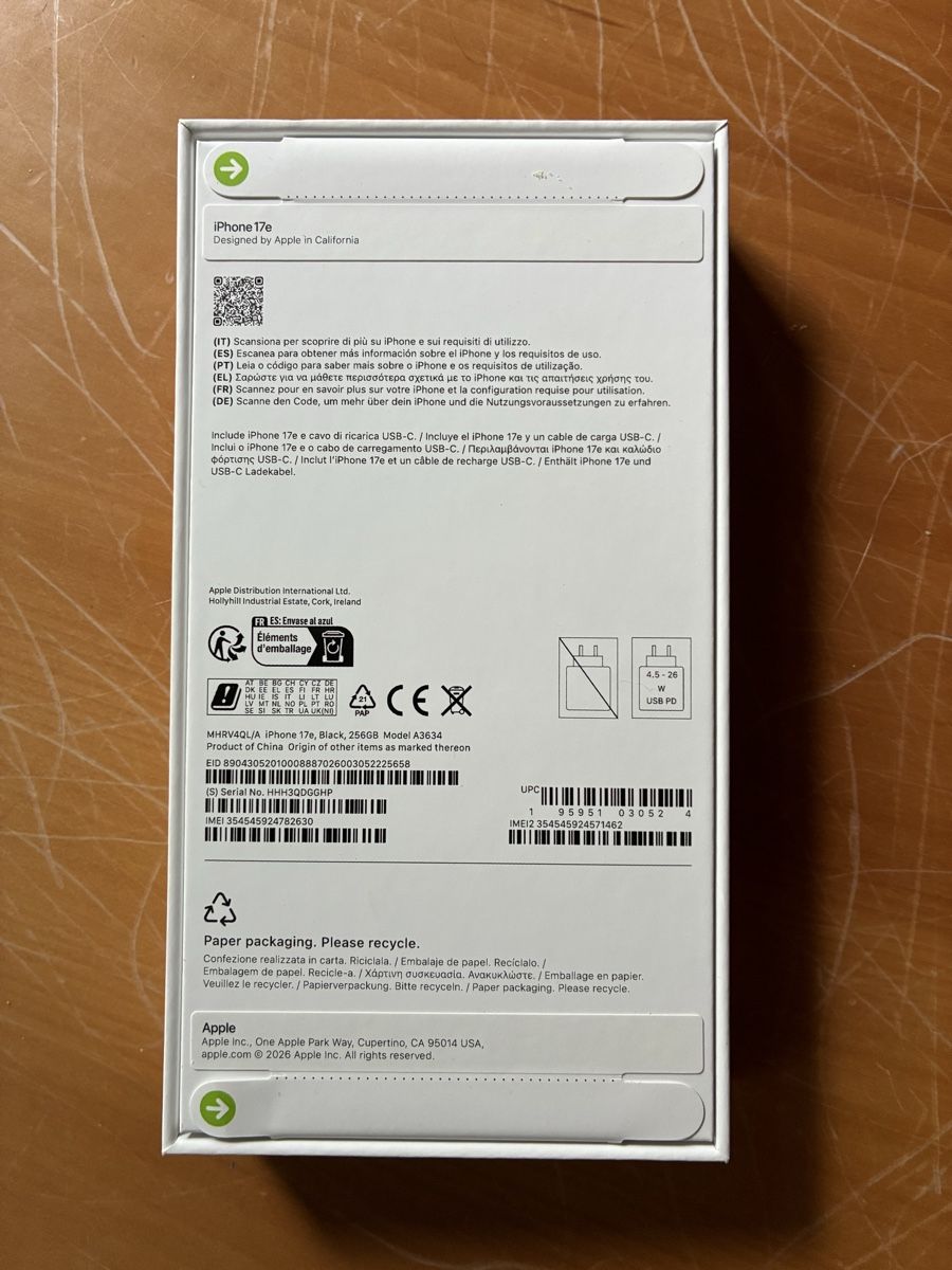 Apple Portables: Iphone 17e, 256GB, NEU – Neuf avec emballage d'origine à Mitlödi par Emanuele_GL 1
