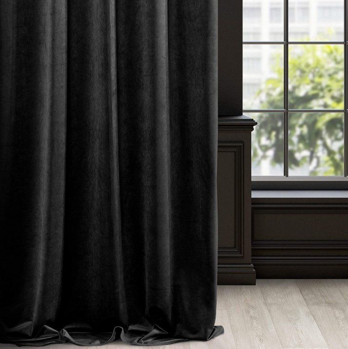 Vorhänge: Vorhänge Samt Luxus 2er Set BxH 140x270cm – Neu und originalverpackt aus Adlikon b.Regensdorf von MK-VORHANGSERVICE 3