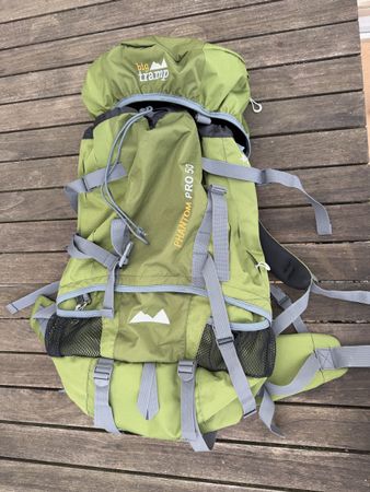 Wanderrucksack Big Tramp Phantom Pro 50 grün neuwertig