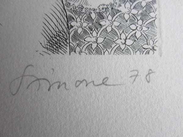 Grafiken & Lithographien: Simone Erni (* 1946 RADIERUNG – Gebraucht aus Gersau von grafik-kunst 2