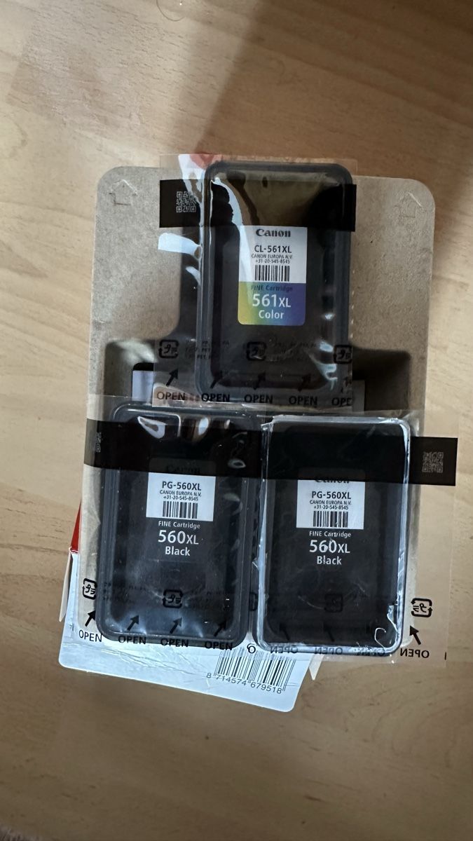 Canon Cartucce per stampanti & toner: Canon  560XL 561XL – Nuovo (secondo la descrizione) da Bowil venduto da TBT15 1