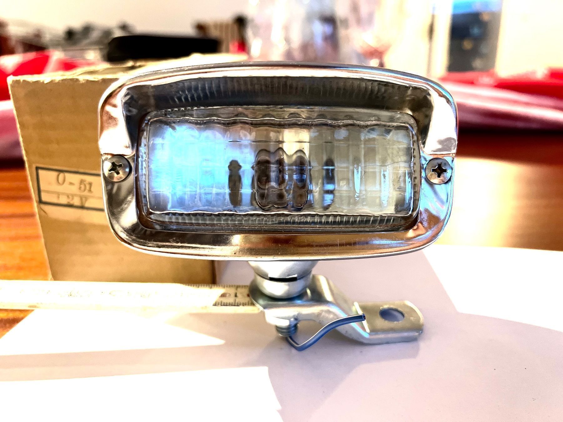 Tutti i ricambio per moto: Ruckfahrlampe – Nuovo e nell'imballaggio originale da Niederrohrdorf venduto da S.Hubar