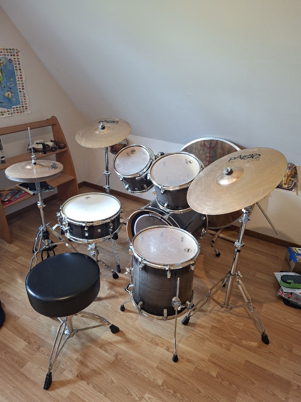 Musikinstrumente: GMS drums Schlagzeug – Gebraucht aus Salvenach von Saumur1990 5