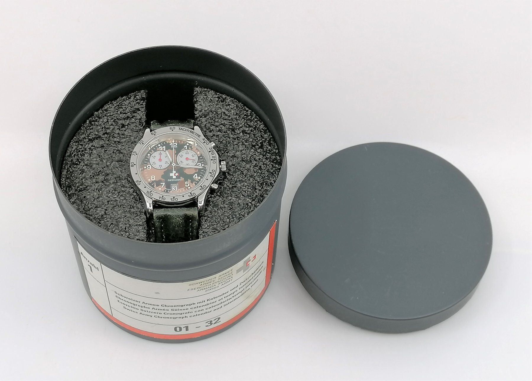 Swiss Orologi: Swiss Army Chronograph Citex SA – Usato da Reinach BL venduto da fliegenrolli 2