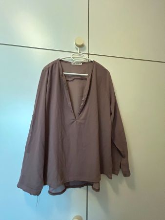 Camicetta color talpa ThxGiving tg.XXL