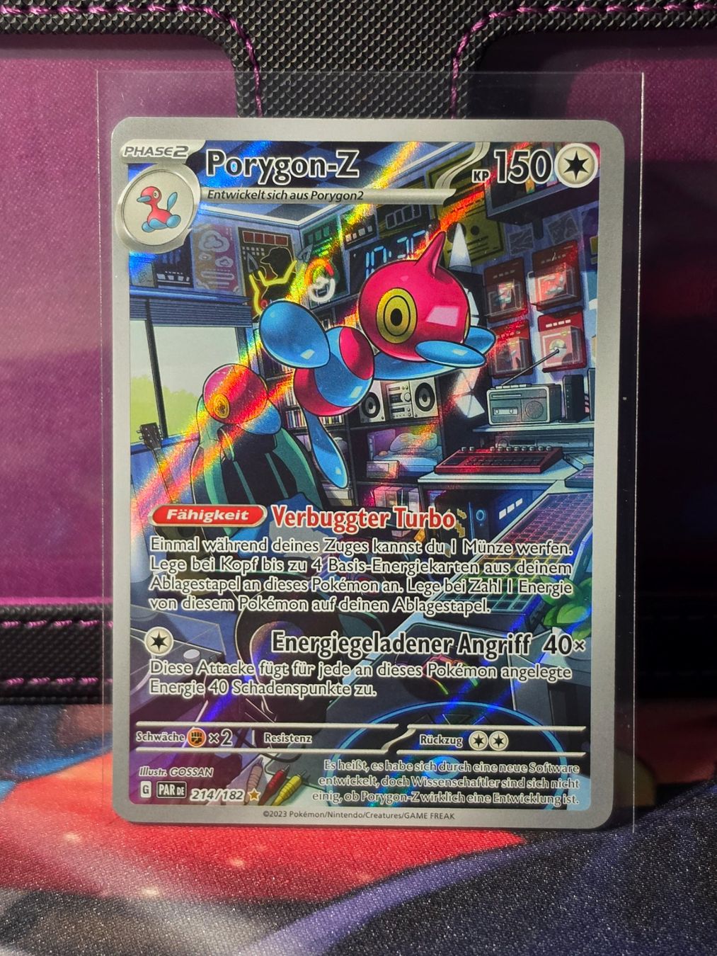 Pokémon Cartes à collectionner: Porygon-Z 214 – D'occasion à Binningen par oscark77