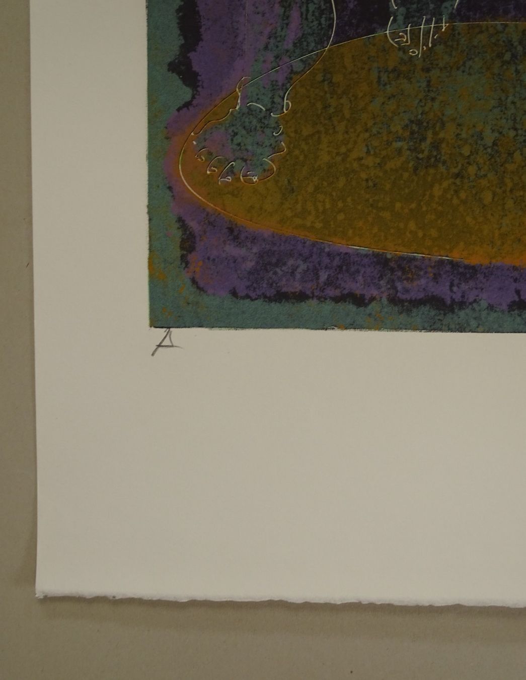 Grafica & Litografie: HANS ERNI: ATHLETEN, KUGELSTOSSER, LITHOGRAPHIE – Usato da Grüningen venduto da Kartensammler 3