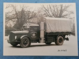 BERNA CAMION 1940 FOTO GAZ A BOIS VINTAGE COLLECTION