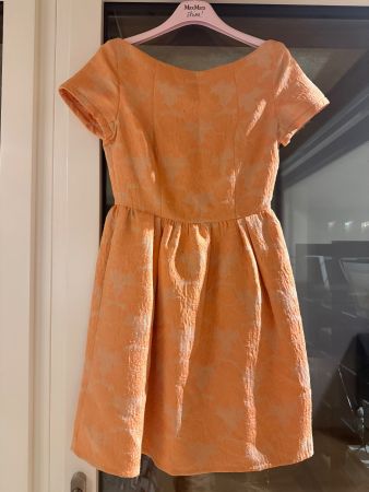 Kleid Adolfo Dominguez Grösse 36 orange neuwertig
