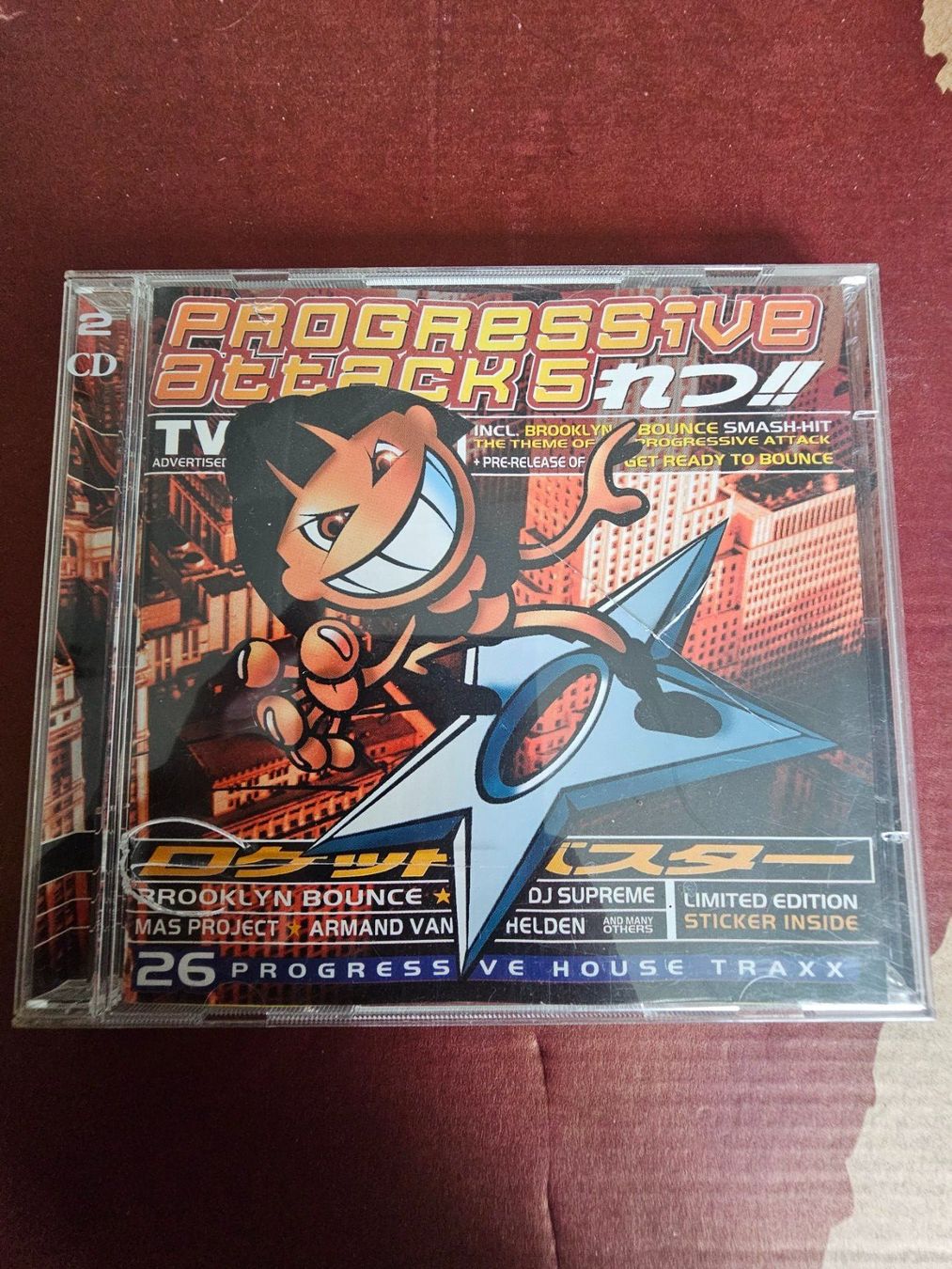CDs: 2 CD - Various – Progressive Attack 5 (1997) – Gebraucht aus Biberist von Foolio0