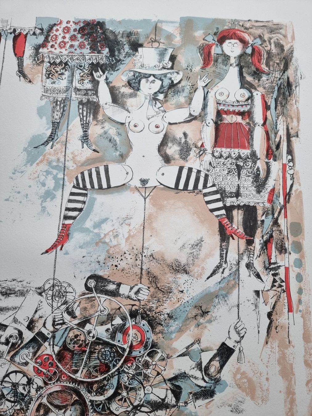 Grafiken & Lithographien: HORST LEMKE LITHORAPHIE SINIERT NUMMERIERT – Gebraucht aus Gersau von grafik-kunst 1
