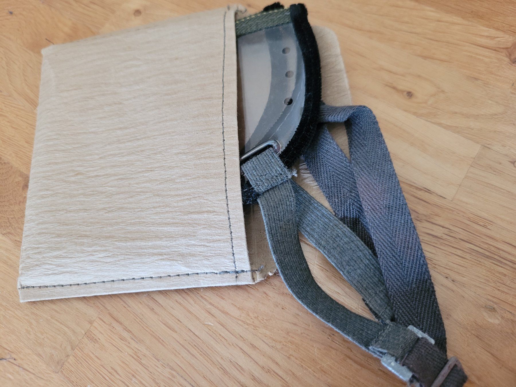 Uniformi: Wehrmacht Schutzbrille WW2 – Usato da Kriens venduto da KTP 4