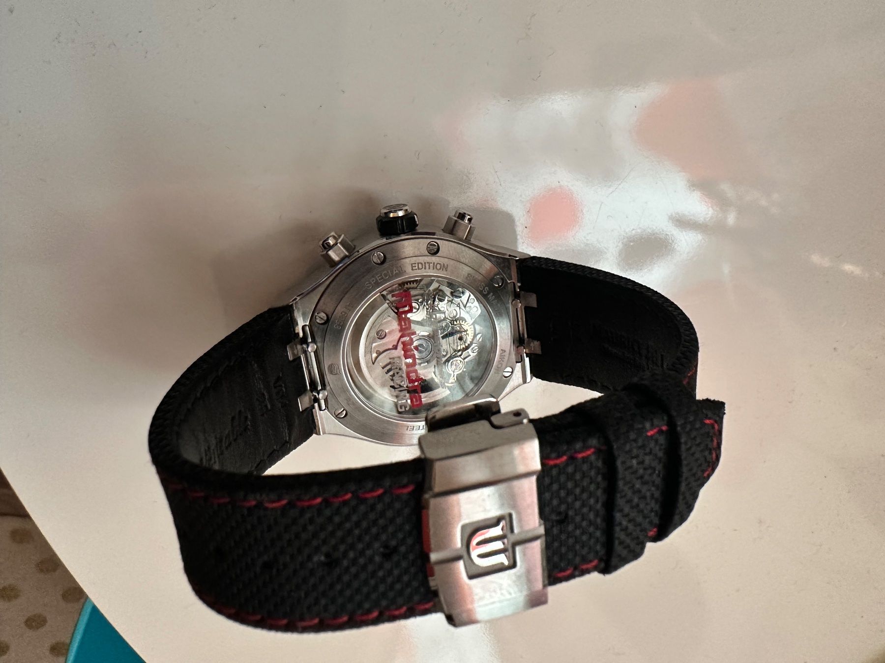 Maurice Lacroix Orologi: Maurice Lacroix Aikon Skeleton Mahindra Racing – Nuovo (secondo la descrizione) da Pomy venduto da ltghost 1