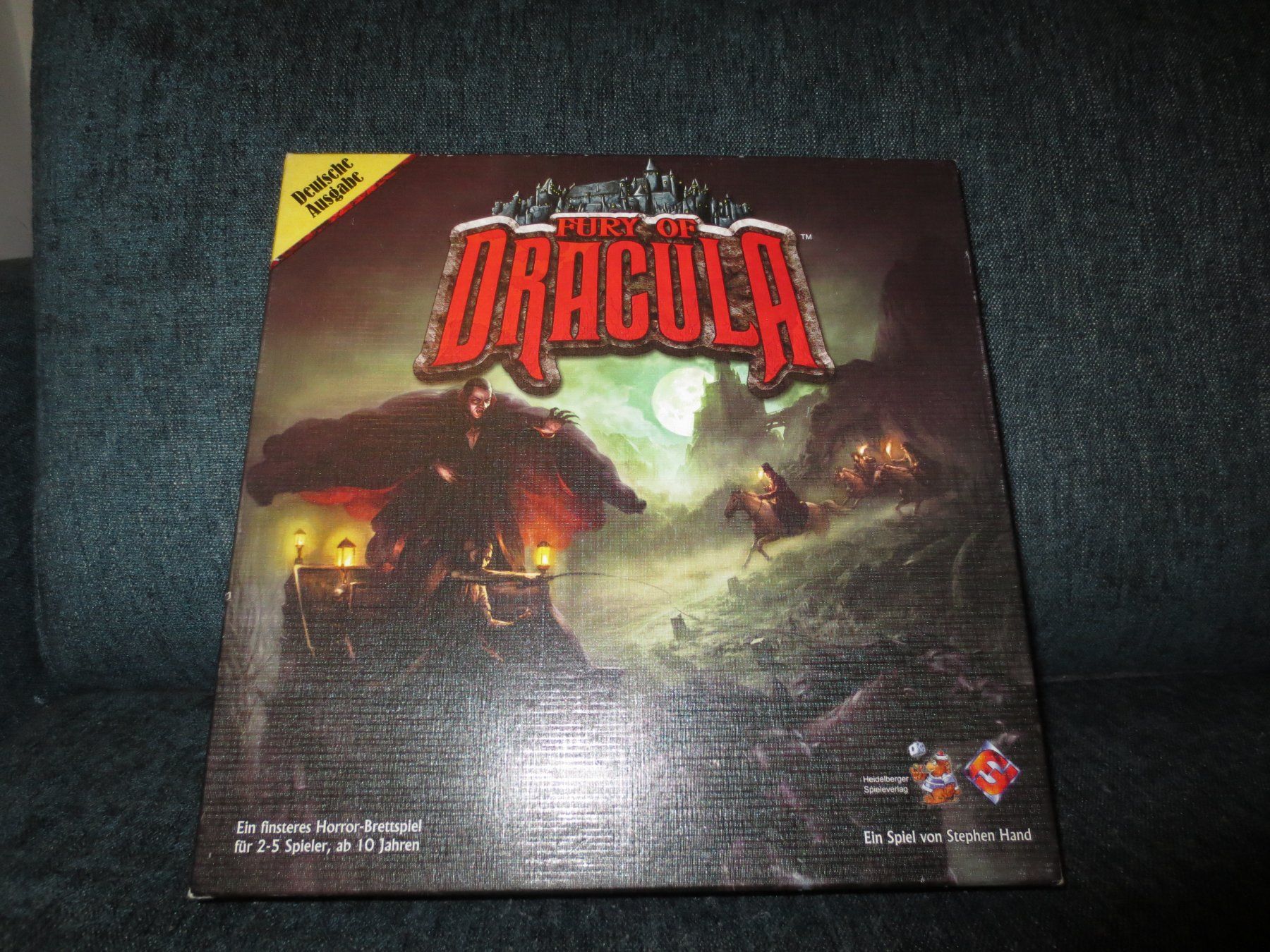 Spiele: Fury of Dracula - Brettspiel - deutsche Version – Neu (gemäss Beschreibung) aus Riehen von Gameboy89