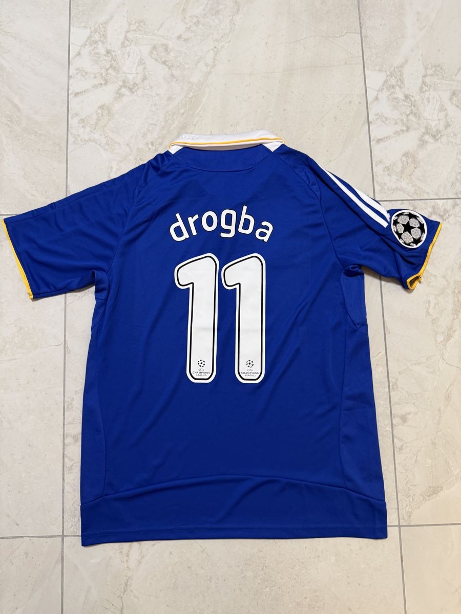Adidas Canottiere & Pantaloni: Chelsea Trikot Drogba #11 – Nuovo (secondo la descrizione) da Bronschhofen venduto da leo_99hp 1