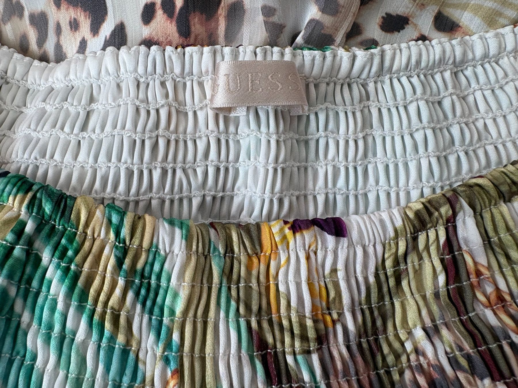 Guess Vestiti: GUESS Blumenprint-Kleid - Bohème Chic, Gr. S. – Nuovo (secondo la descrizione) da Basel venduto da Nofretete39 6