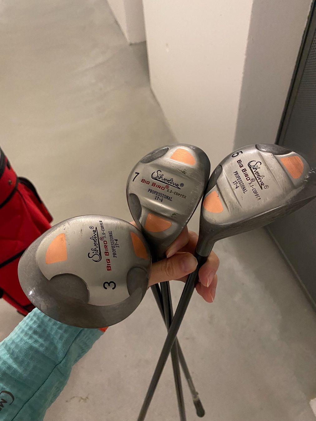 Schläger & Sets: Golftasche inklusive Schlägern – Gebraucht aus Zug von  4