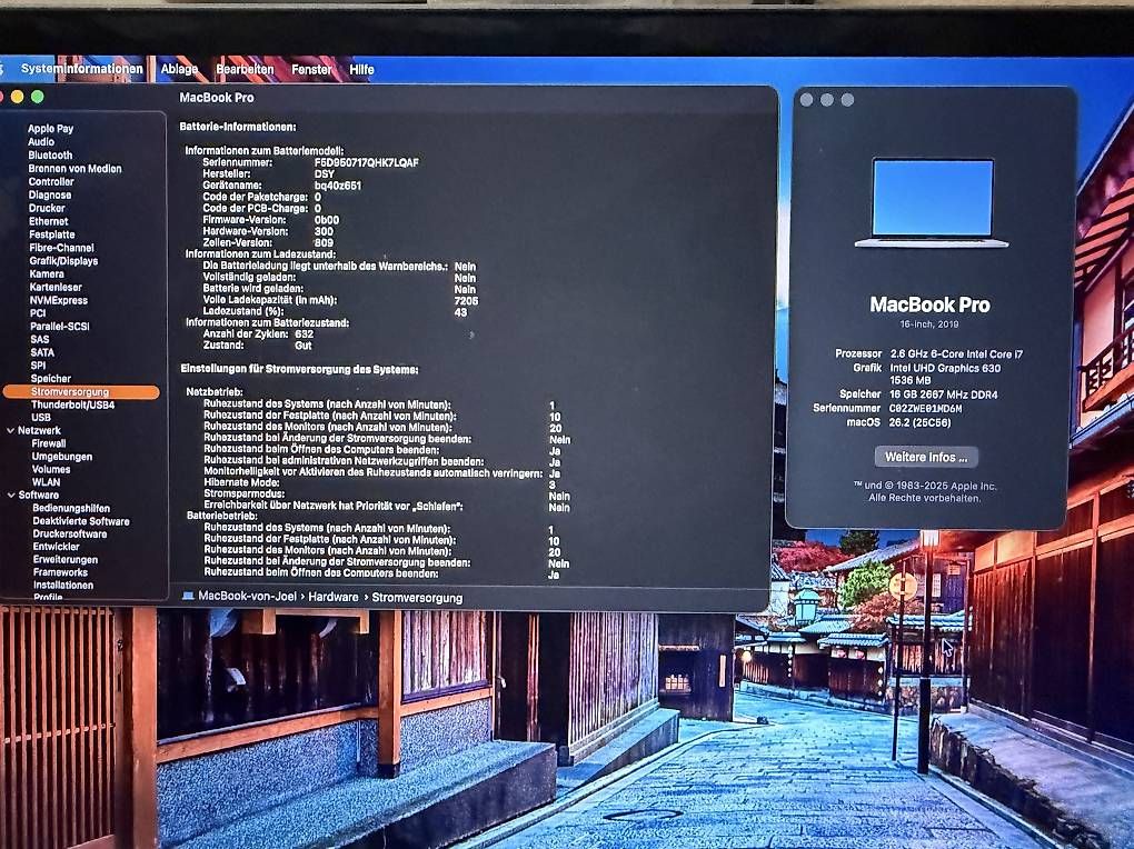 Notebook: Macbook pro 16" (2019) - i7, 16 GB RAM, 512 GB SSD oder  – Usato da Münchenbuchsee venduto da jfl_k6wr 2