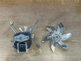 Motor und Lüfterrad zu Calimax Pelletöfen