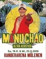 1-2 MANU CHAO TICKETS, KANDERARENA MÜLENEN AM 23.09.26