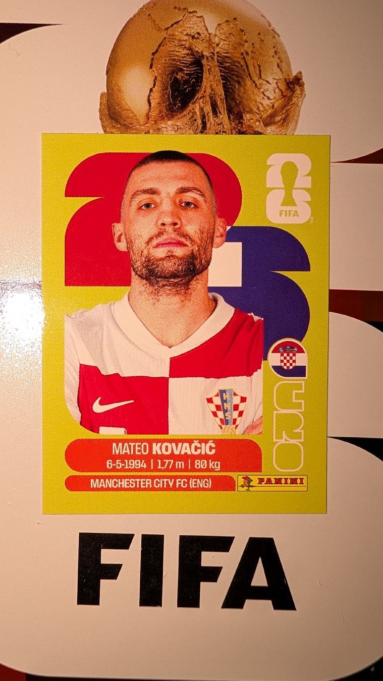 Panini Carte collezionabili: Mateo Kovacic CRO10 – Nuovo e nell'imballaggio originale da Zürich venduto da iva_tfq5