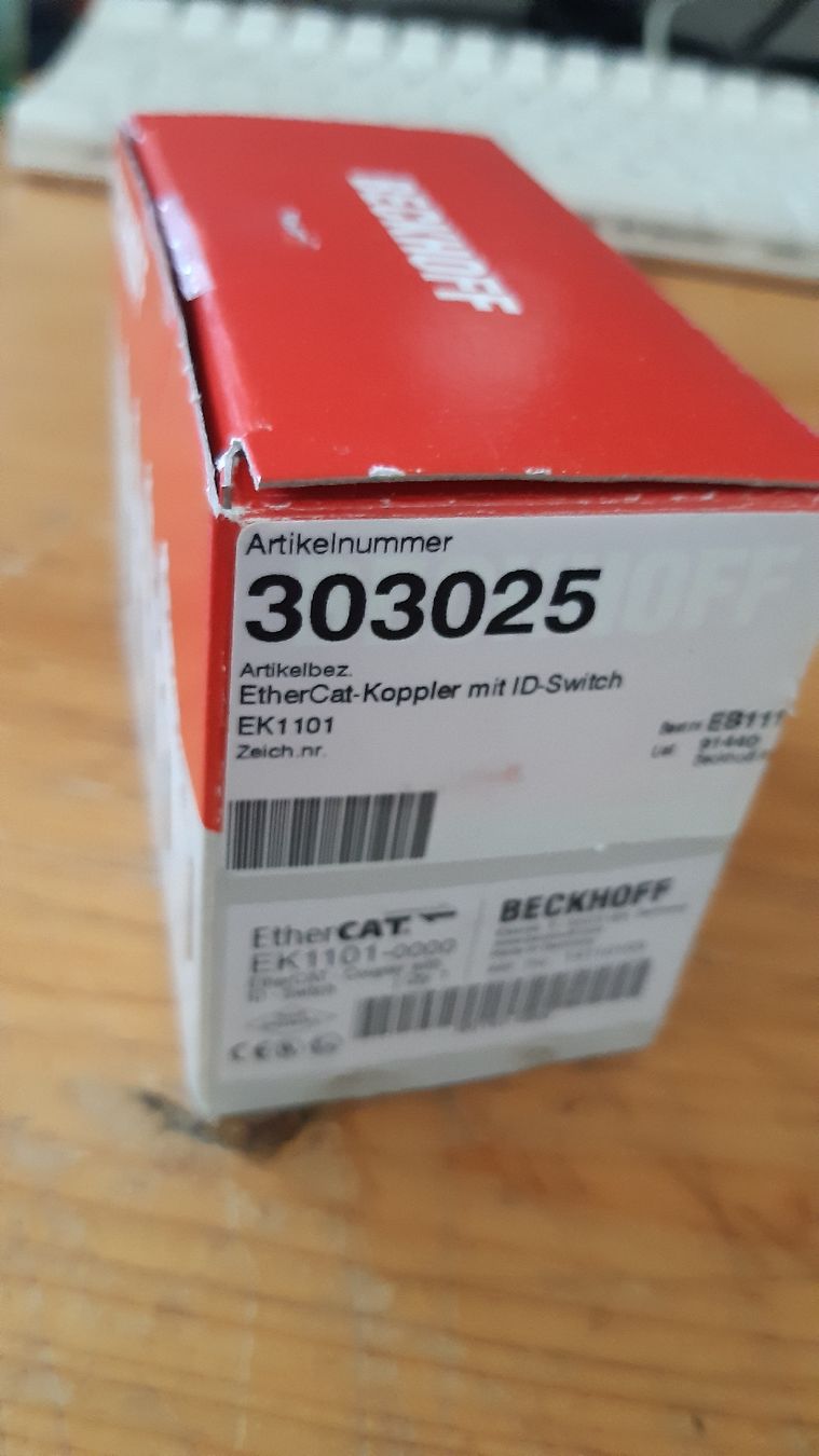 Beckhoff Composants électroniques: Beckhoff EK1101 EtherCAT-Koppler mit ID-Switch NEU – Neuf (Voir description) à Oey par Parkplatzbrocki 3