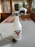 pied de lampe, bouteille Malibu 1 lt.