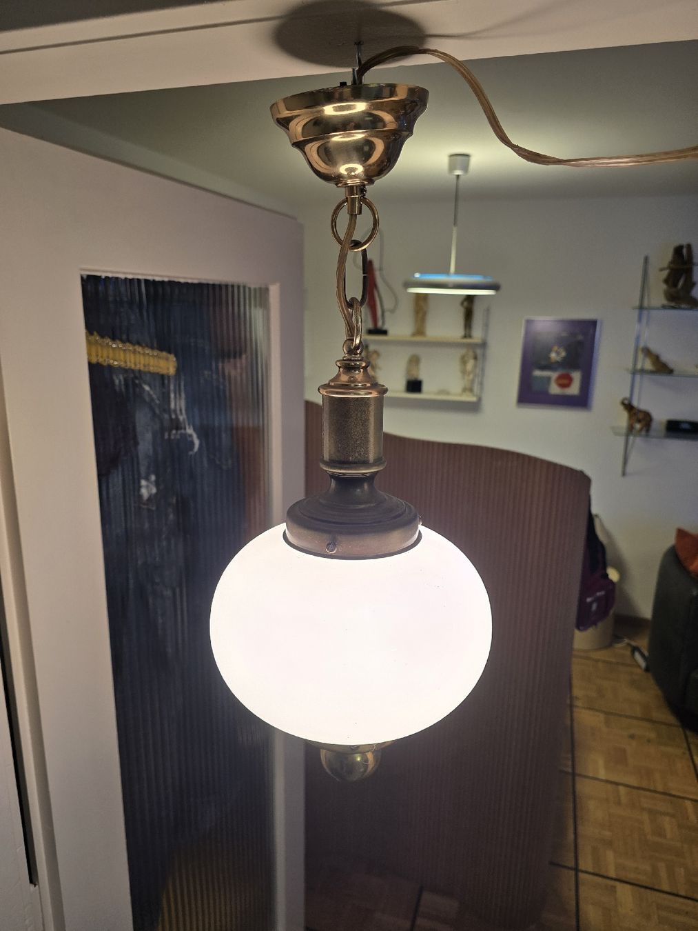 Lampade: mid century Opalglas Lampe – Usato da Biel/Bienne venduto da alexriveros2 6