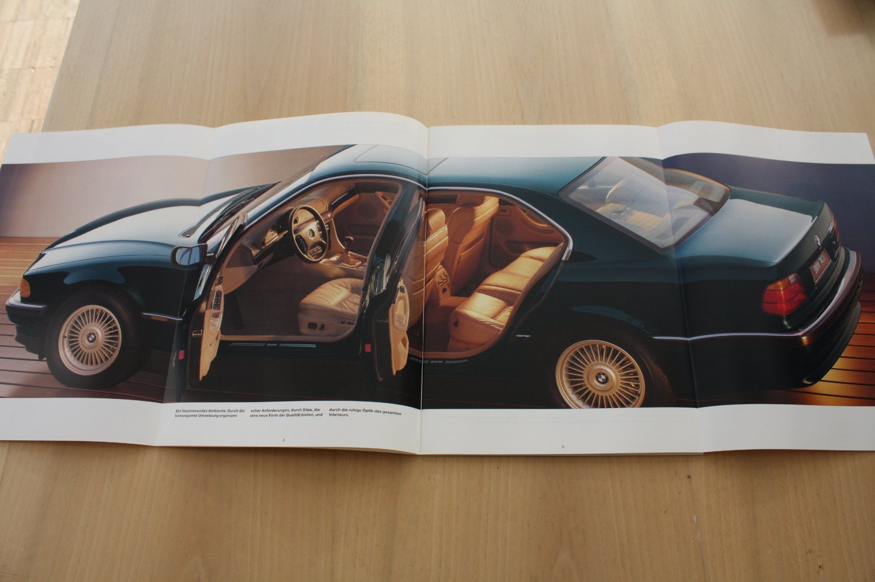 BMW Documenti: BMW 7er Prospekt Modell E38  2/1995 – Usato da Wikon venduto da erwin400 2