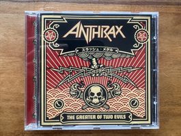 Anthrax ‎– The Greater Of Two Evils (CD Thrash) wie neu