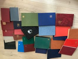 Knapp 30 Alben Schweiz und Welt, auch FDC