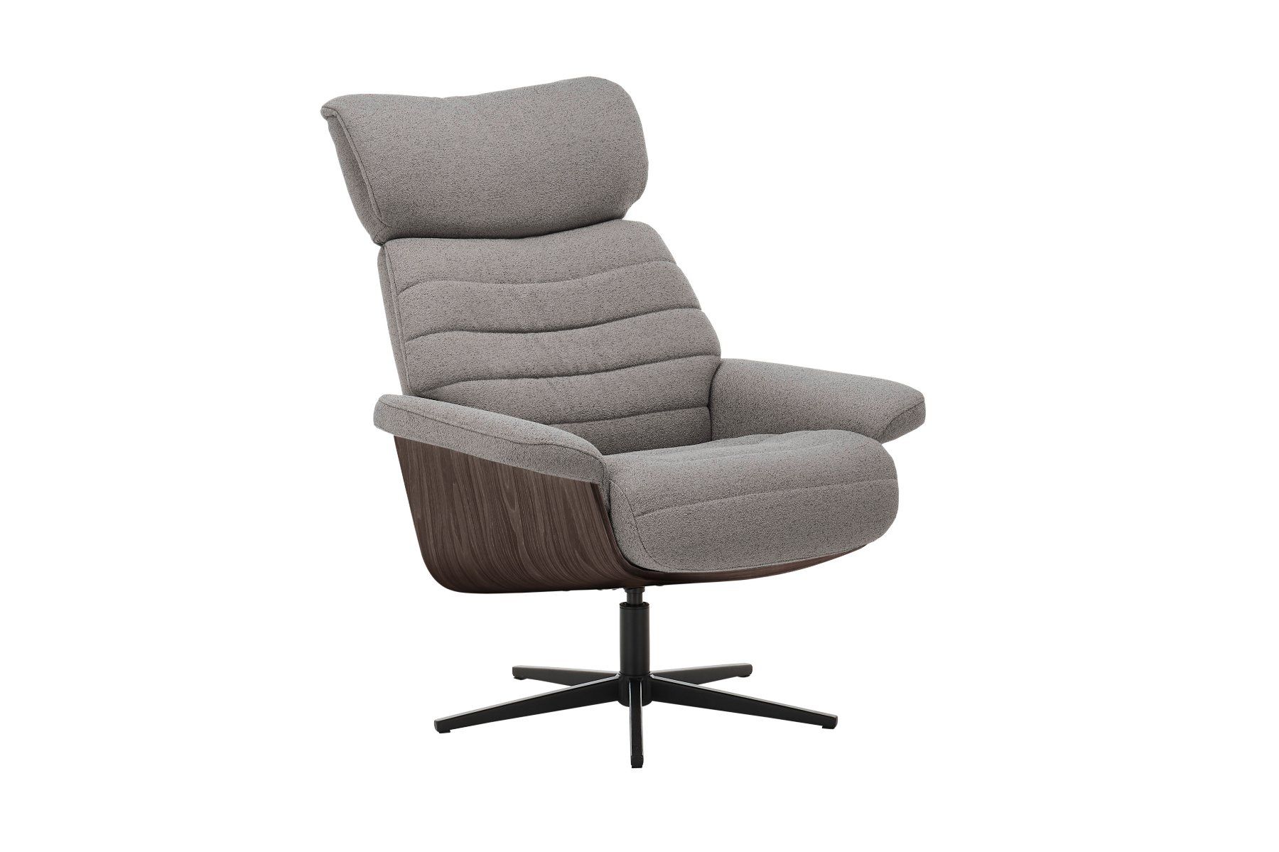 Poltrone: Relax Sessel ULLA Stoff grau inkl. Hocker – Nuovo (secondo la descrizione) da Unterentfelden venduto da moebelrufli 8