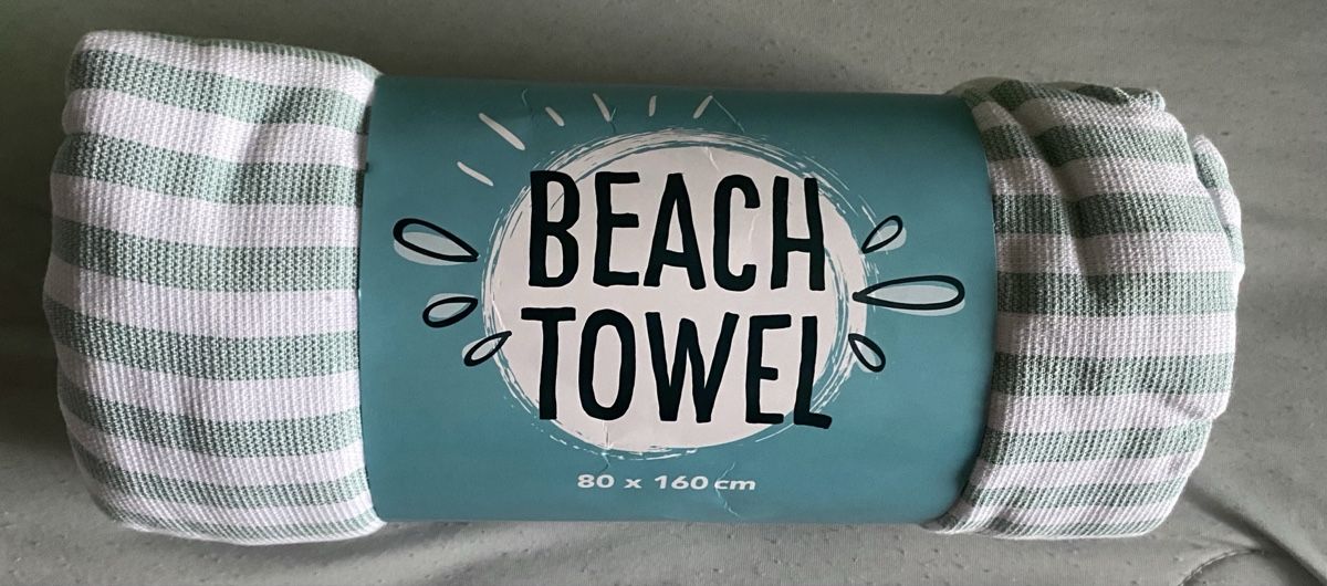 Teli da bagno: Badetuch 80 x 160 cm gestreift neu – Nuovo e nell'imballaggio originale da Allschwil venduto da Deal_Tiger99