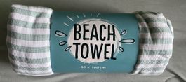 Badetuch 80 x 160 cm gestreift neu