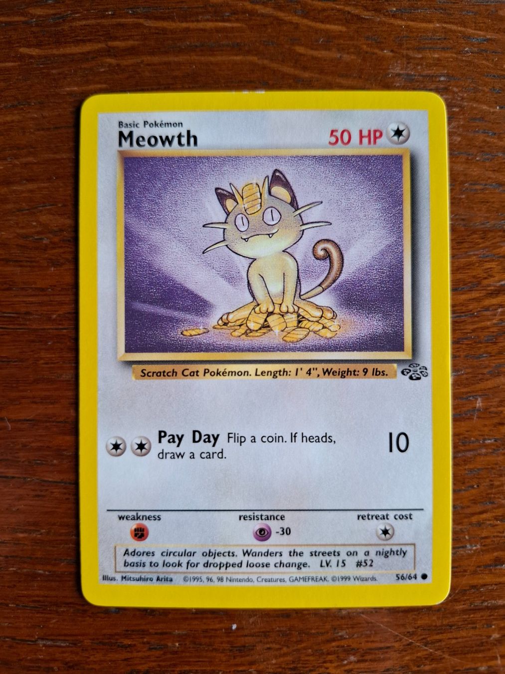 Pokémon Carte collezionabili: Pokemon Meowth Jungle Set 56/64 – Usato da Giornico venduto da ale_lc8k