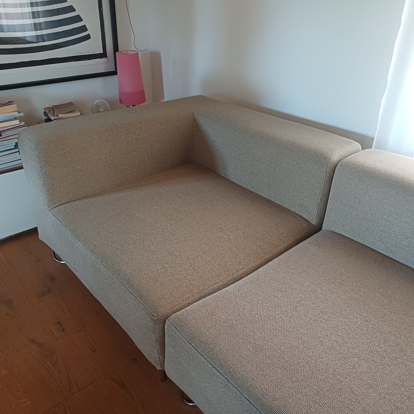 Tissus: SOFTLINE-SOFA mit 2 Stoffbezügen – Neuf (Voir description) à Nennigkofen par nilmo74 1