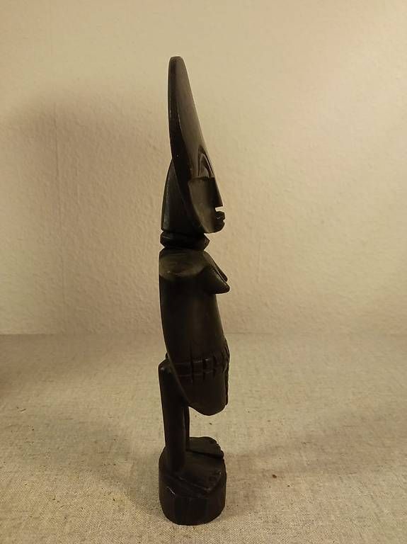 Sculture & Statue: Holz-Statue/ Göttin – Usato da Basel venduto da Petergunn 3