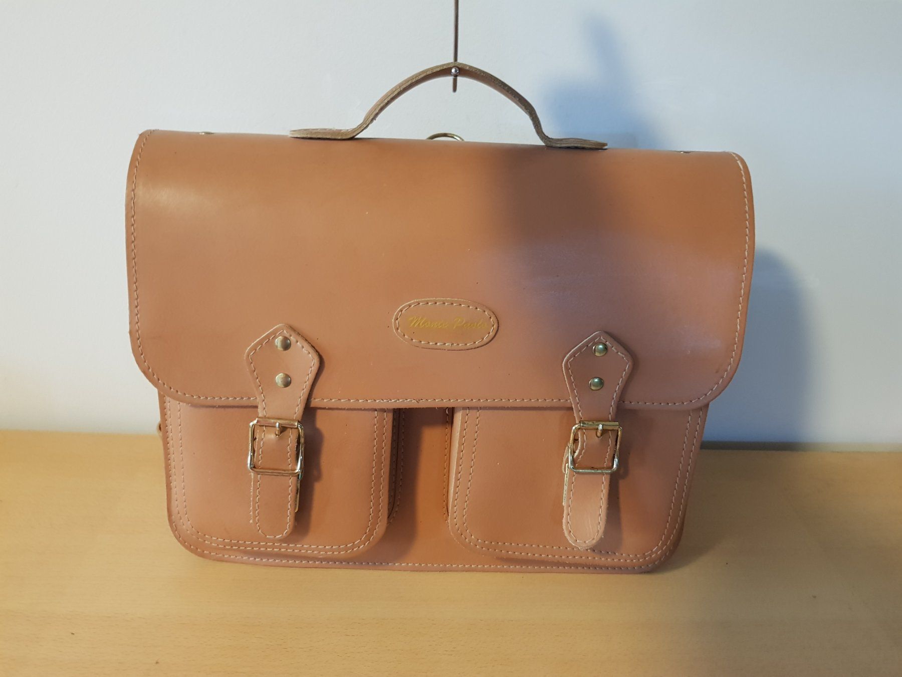 Valises & Sacs: Monte Paolo Leder-Aktentasche/Rucksack – D'occasion à Basel par chien008 1