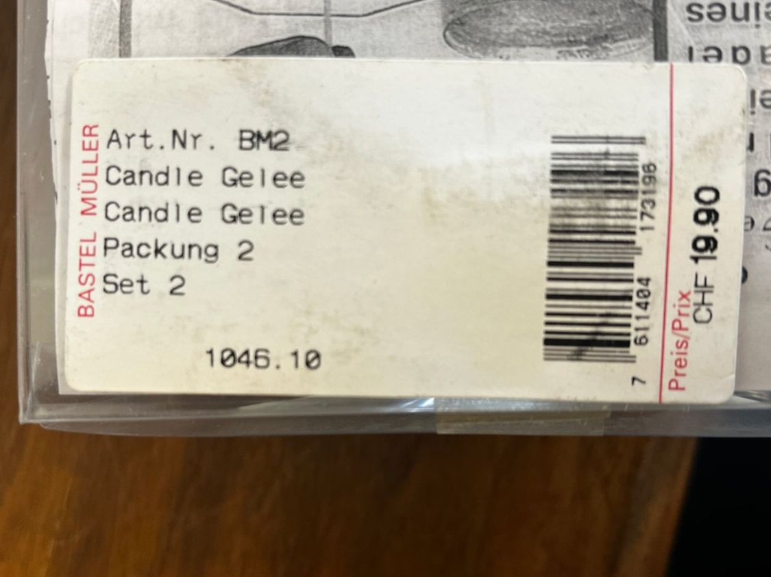Tutte le decorazioni: 4 CANDLE GELEE SETS (Total 8 Gläser) – Nuovo e nell'imballaggio originale da Laufen venduto da Nuria44 7
