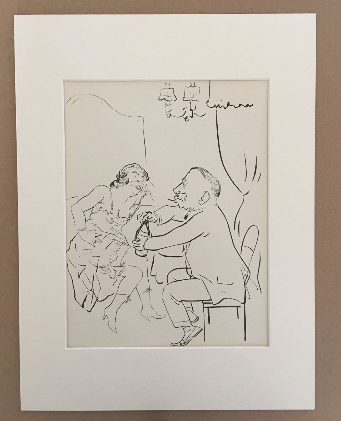 Arts picturaux & lithographies: George Grosz   "Schäferstündchen" – D'occasion à Nennigkofen par babag 1