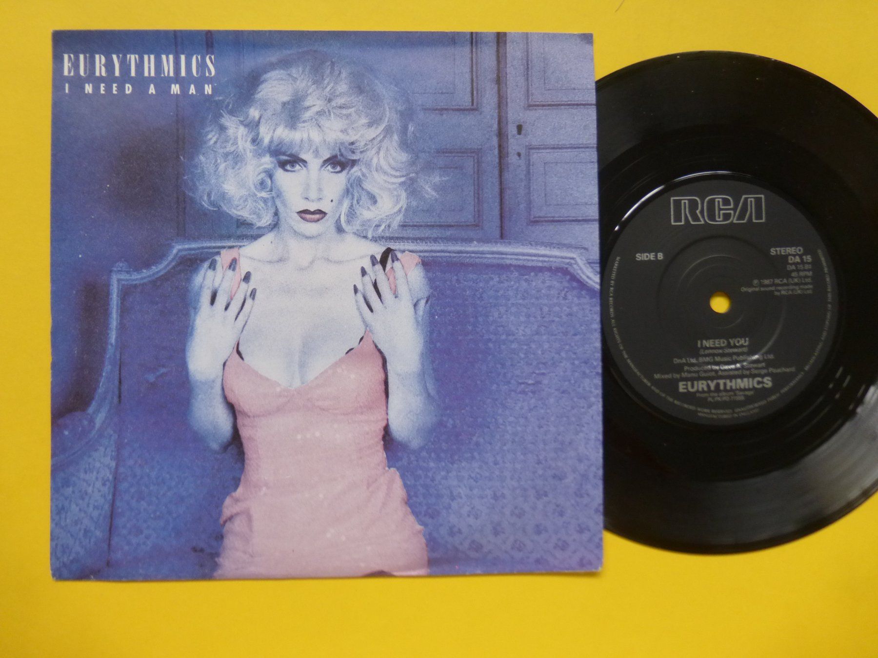 Dischi in vinile: Eurythmics – I Need A Man – Usato da Zürich venduto da Swiss57