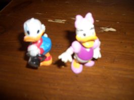 Donald und Daisy Enten Figuren kleine Sammlung