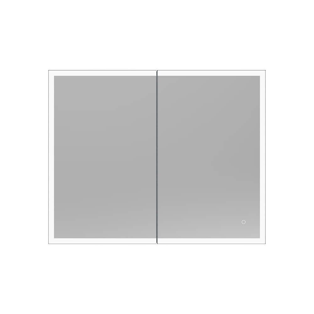 Armadietti a specchio: LED-Spiegelschrank EVA Schwarz - 100x80cm – Nuovo e nell'imballaggio originale da Wallenwil venduto da toesstal-vertrieb 3