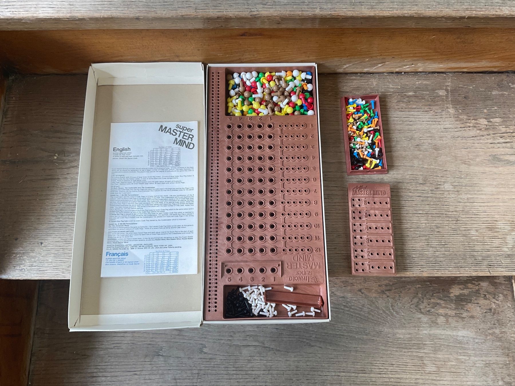 Invicta Giochi: 70er Jahre Super Mastermind Invicta Mini Mastermind Kult – Usato da Aarau venduto da Schnabeltier01 1