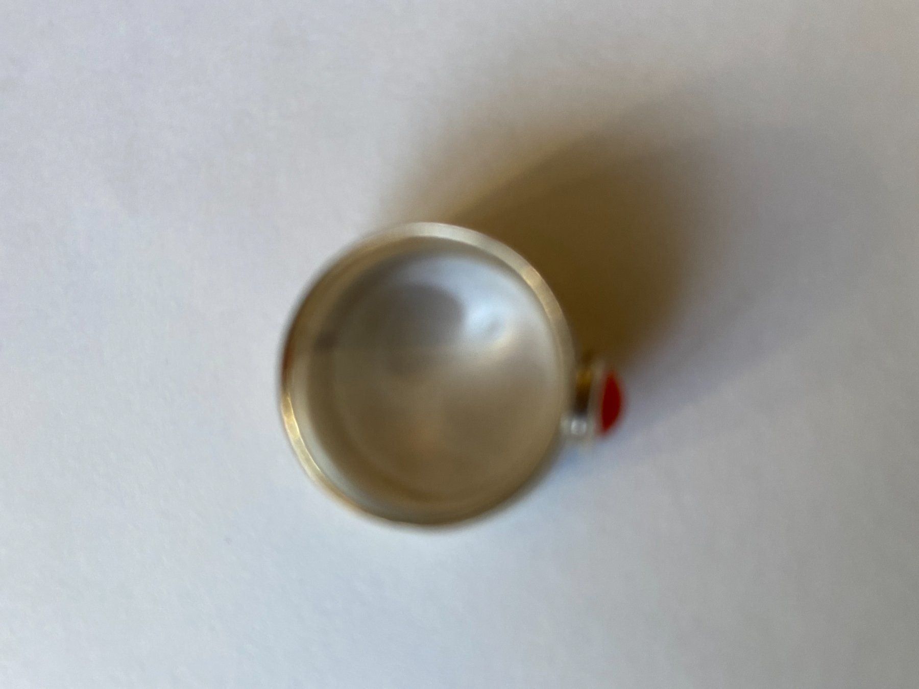 Ringe: Ring, Silber/Carneol, Durchm. 52mm (25) – Neu (gemäss Beschreibung) aus Muri b. Bern von Silberqualle 1