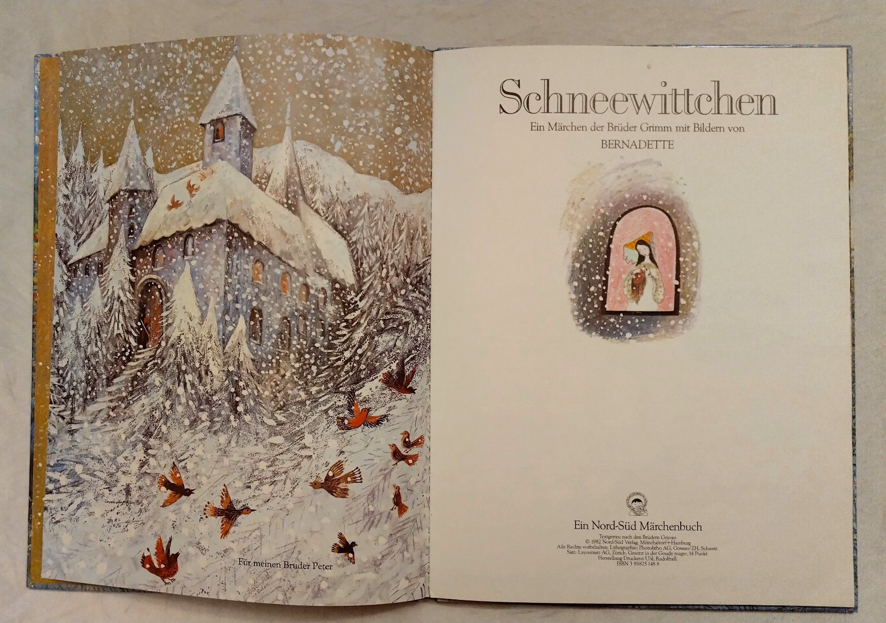 Libri: Bernadette - Schneewittchen Bilderbuch 1982 ab Fr. 10.- – Usato da Bellach venduto da JingleJerry 2